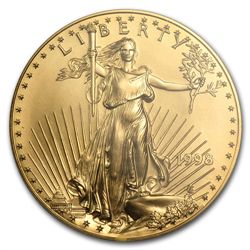 1998 1 oz Gold American Eagle MS-70 PCGS Registry Set