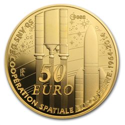 2014 1/4 oz Gold Europa Series - 50th Anniv. of Europea