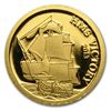 Image 1 : Cook Islands 2013 $1 MS Victory (1/2 gram of Pure Gold)