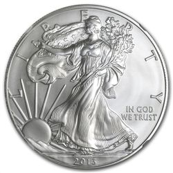 2013 (S) Silver American Eagle - MS-70 NGC - ER - Troll