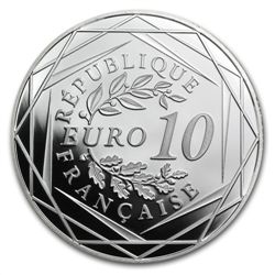 2014 10 Euro Silver Proof - The Rooster