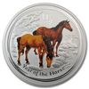Image 1 : 2014 1 Kilo Silver Australian Year of the Horse Coloriz