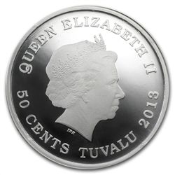 2013 1/2 oz Proof Silver Forest Babies - Brown Bear