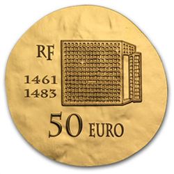 2013 1/4 oz Gold Proof Legendary Collection - Louis XI