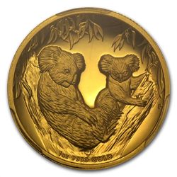 2011-P 1 oz Proof Gold High Relief Koala PCGS PR-69 Fir