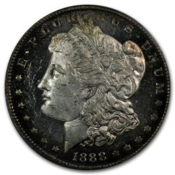 1888-O Morgan Dollar - MS-63 DMPL Deep Mirror Proof Lik