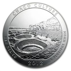 2012 5oz ATB - Chaco Culture MS-69 DMPL FS PCGS John Me