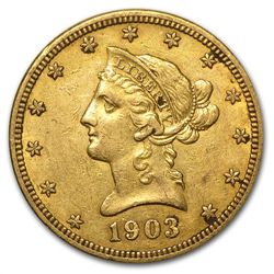 1903-O $10 Liberty Gold Eagle - Extra Fine