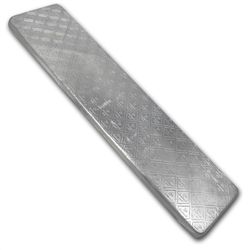 100 oz Geiger 'Security Line' Silver Bar .999 Fine