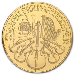 2014 1 oz Gold Austrian Philharmonic MS-70 PCGS