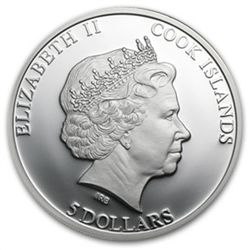 Cook Islands 2013 Silver Proof Hollywood Legends- Brigi