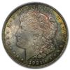 Image 1 : 1921 Morgan Dollar - MS-62 PCGS - Phoenix Toning - CAC