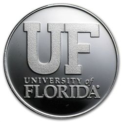 1 oz University of Florida Silver Round .999 Fine