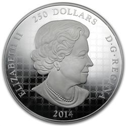 2014 1 Kilo Silver Canadian $250 - In the Eyes of the S