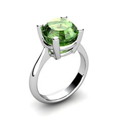 Tourmaline 3ctw Ring 14kt White Gold