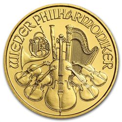 2013 1/10 oz Gold Austrian Philharmonic