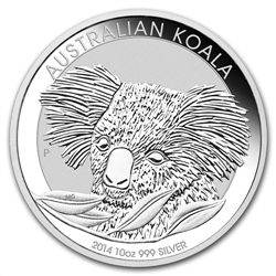 2014 10 oz Silver Australian Koala