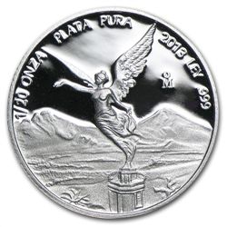 2013 1/20 oz Silver Libertad - Proof (In Capsule)