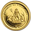 Image 1 : Palau 2013 Gold $1 Marine Life Protection - Mandarinfis