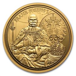The Imperial Crown of Austria 100 Euro Gold Coin AGW 0.