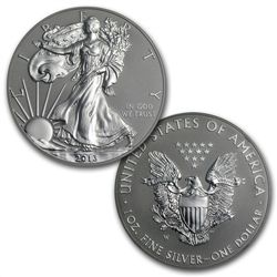 2013 (2 Coin) American Silver Eagle West Point Set (w/B