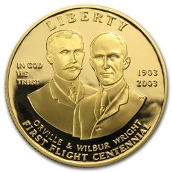 2003-W First Flight Centennial - $10 Gold Comm - Proof