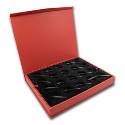 1 oz Silver 40-Piece Red Presentation Box