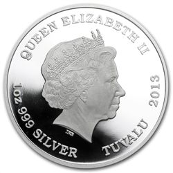 2013 1 oz Proof Silver Mythical Creatures - Griffin