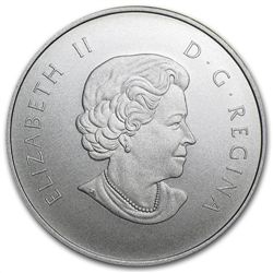 2013 1/2 oz Silver Canadian $10 The Wolf (W/Box &amp; C