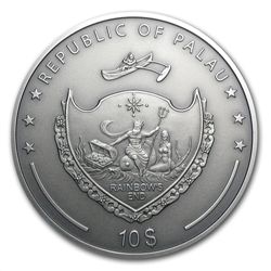 Palau 2013 2 oz Silver Mythical Creatures Collection -