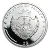 Image 1 : Palau 2010 Silver Proof $2 World of Insects - Grasshopp