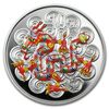 Image 2 : 2012 China Lunar Dragon 1 oz Silver Colorized