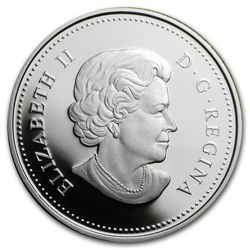 2010 Limited Edition Proof Silver Canadian $1 - Enamele