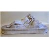 Image 1 : PAUL LANDOWSKI (French. 1875-1961) "Leda and the Swan". Signed and dated 1927. Carved Marble. Len...