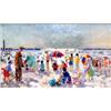 Image 1 : ANDRE HAMBOURG (French. 1909-1999) "Maree Basse Au Soleil". Signed A. Hambourg l/l. Also initiale...
