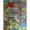 PATRICK BOUDON (French. Born 1944) "Double Portrait". Signed Patrick Boudon u/l. Oil on Canvas. M...
