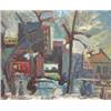 CONRAD MARCA-RELLI (American. 1913-2000) "City Landscape". Signed corrad and dated 39 l/l. Oil on...
