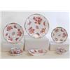 Image 1 : ONE HUNDRED, THIRTY-TWO PIECE HEREND PORCELAIN PART DINNER SERVICE Hungarian. In the "Victoria" r...