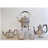 Image 1 : FIVE PIECE STERLING SILVER ASSEMBLED TEA AND COFFEE SERVICE English. London. 1810-1906. Comprisin...