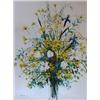 Image 1 : MICHEL HENRY (French. Born 1928) "Fleurs Des Champs". Signed Michel Henry l/l. Also titled on the...