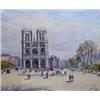 Image 1 : GUSTAVE MADELAIN (French. 1867-1944) Le Parc Notre Dame". Signed G. Madelain l/r. Also titled on...