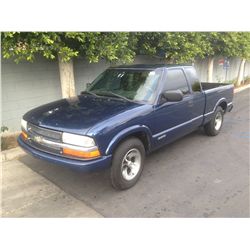 2002 CHEVROLET S10