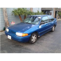 1991 FORD ESCORT