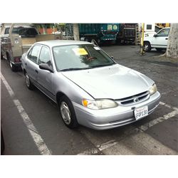 2000 TOYOTA COROLLA