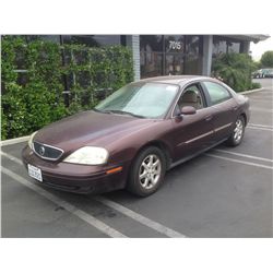 2001 MERCURY SABLE