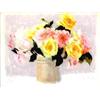 Image 1 : HOBSON PITTMAN (American. 1899-1972) "Roses". Signed Hobson Pittman l/r and titled l/l. Pastel. M...