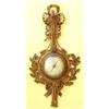 Image 1 : LOUIS XVI STYLE CARVED AND GILTWOOD BAROMETER French. Dated 1845. Dial signed Molgatino. The circ...