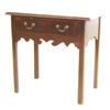 Image 1 : CHIPPENDALE STYLE MAHOGANY SIDE TABLE American. 19th Century. The molded rectangular top above a...