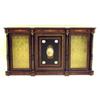 Image 1 : NAPOLEON III GILT BRONZE MOUNTED EBONIZED AND BURL CREDENZA French. Circa 1865. The rectangular t...