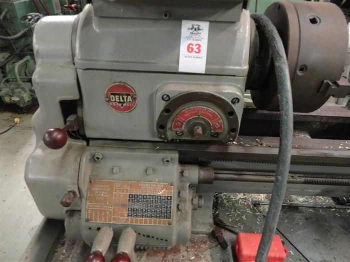 Delta Rockwell 25100 Metal Lathe